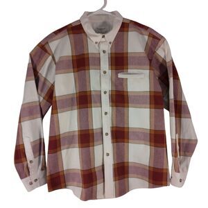Longhorn River Western Wear shirt mens XL XLarge multicolor western denim USA